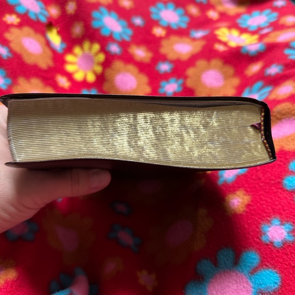 Thompson Chain Red Letter Leather KJV Bible with Box Good shape See pictures - Picture 14 of 15